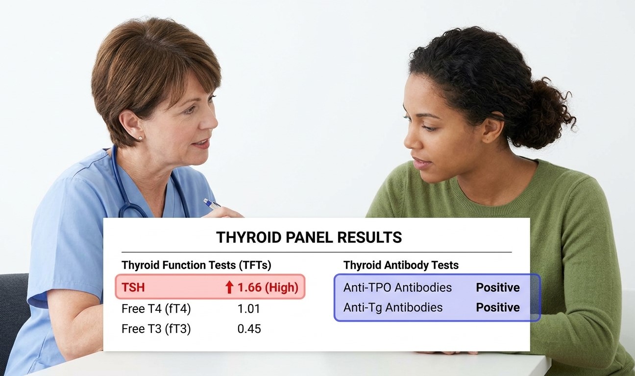thyroid antibody result