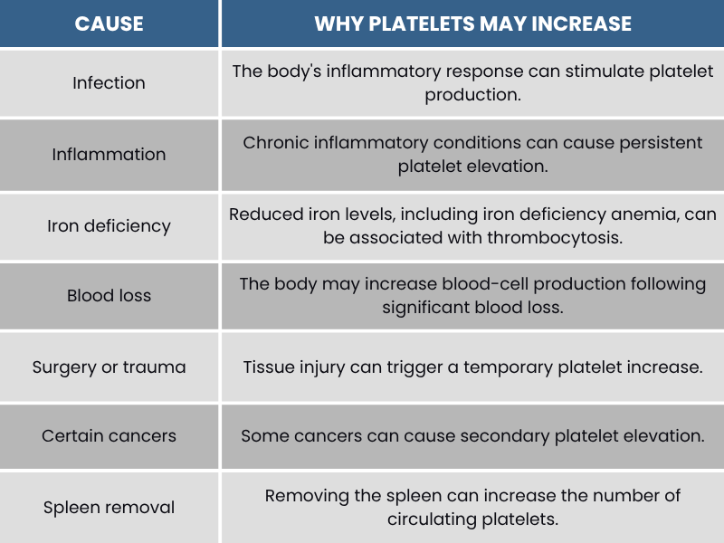 High Platelet Count Causes