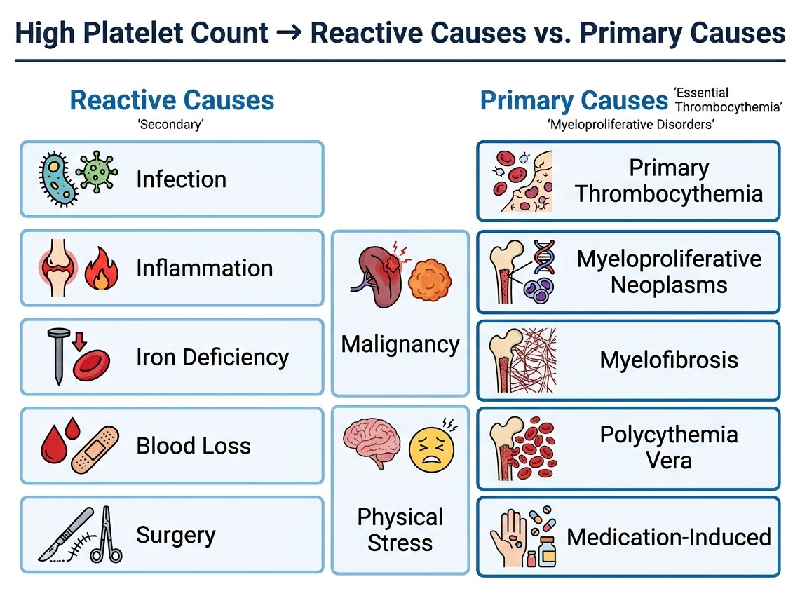 What Is the Most Common Cause of High Platelet Count?